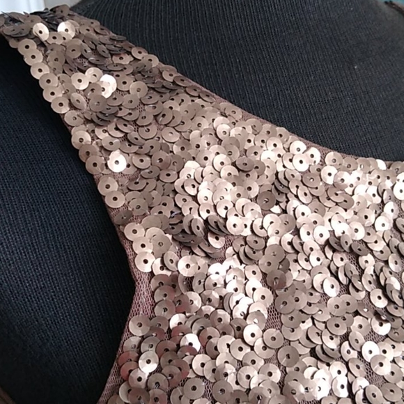 Amber Blue Sequin Dress - Picture 3 of 7